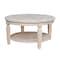 International Concepts Round Vista  Coffee Table  Ready to, 38 W, 38 L, 20.3 in H, Wood, Unfinished OT-15CR - alternate 5